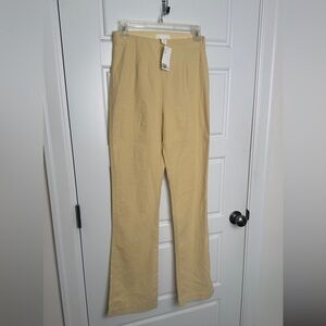 BWT Cream Linen Pants (Size 6)